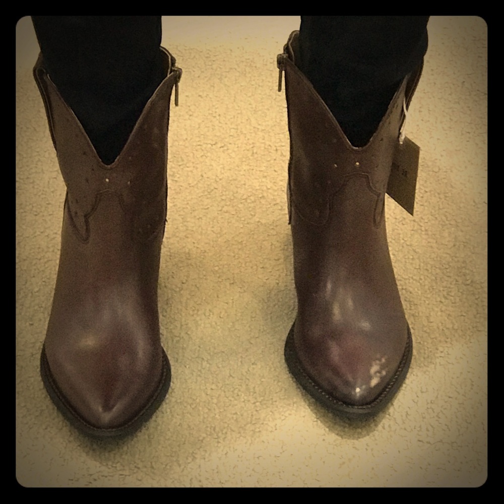 Lucky Brand leather boots